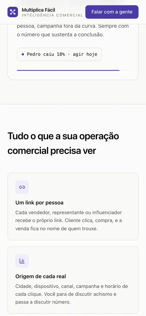 IA Multiplica · versão mobile