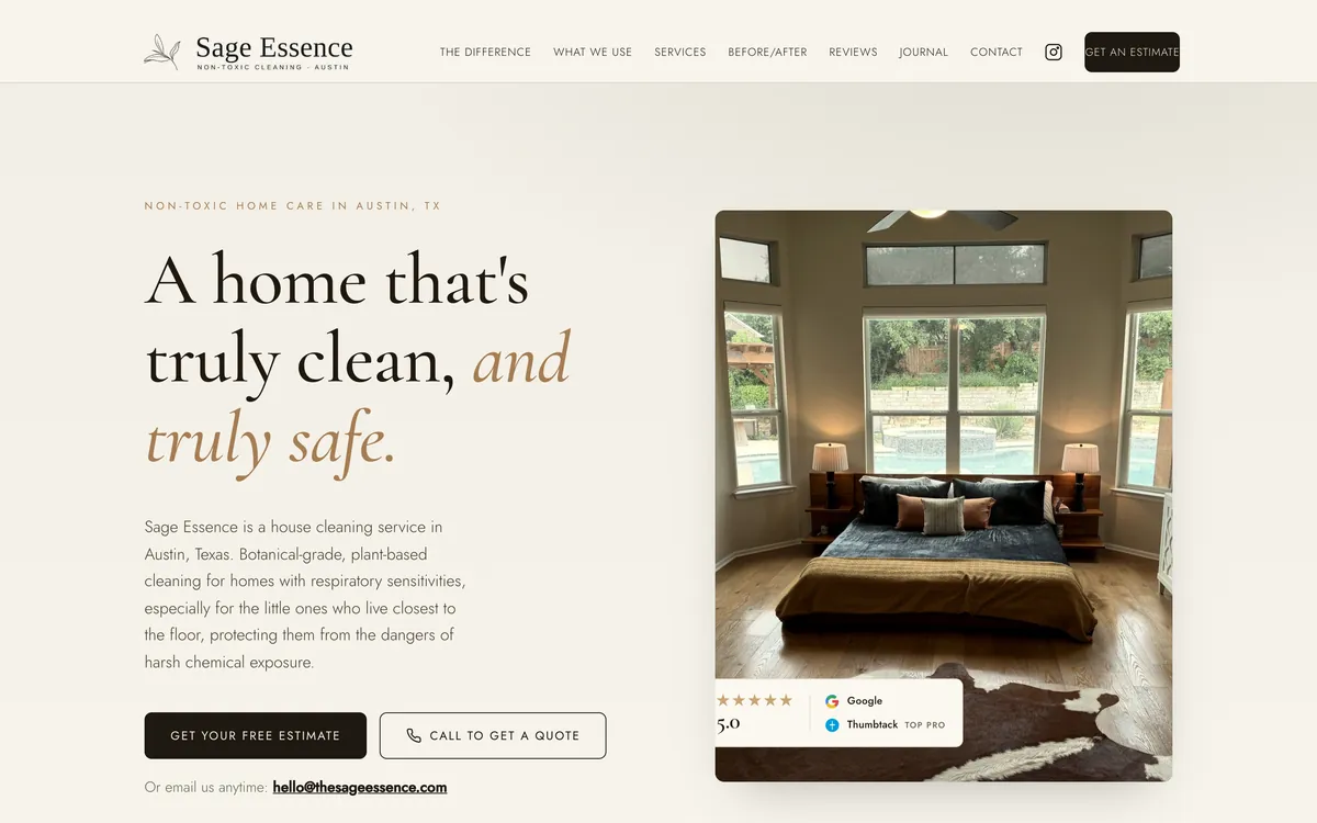 Sage Essence: projeto da Ocean IT